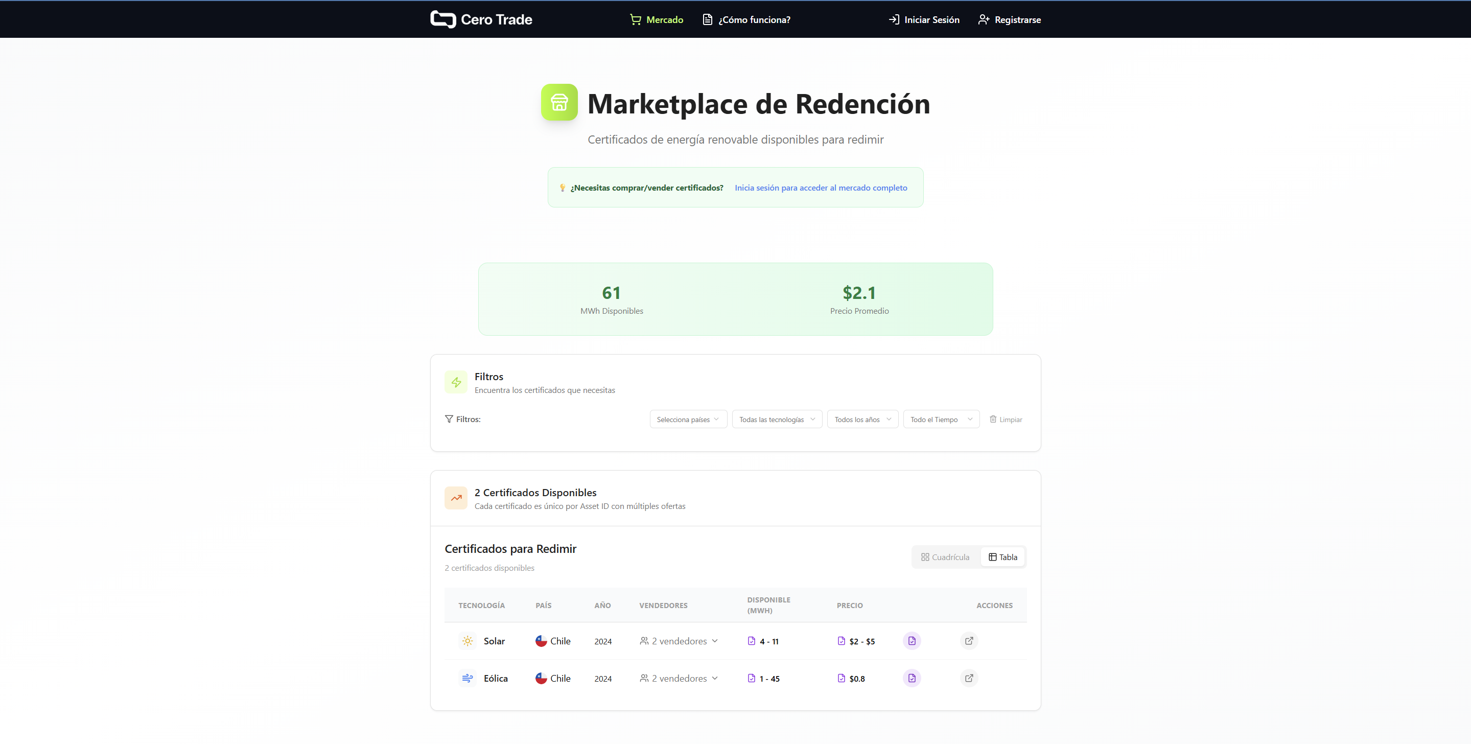 Redemption Marketplace