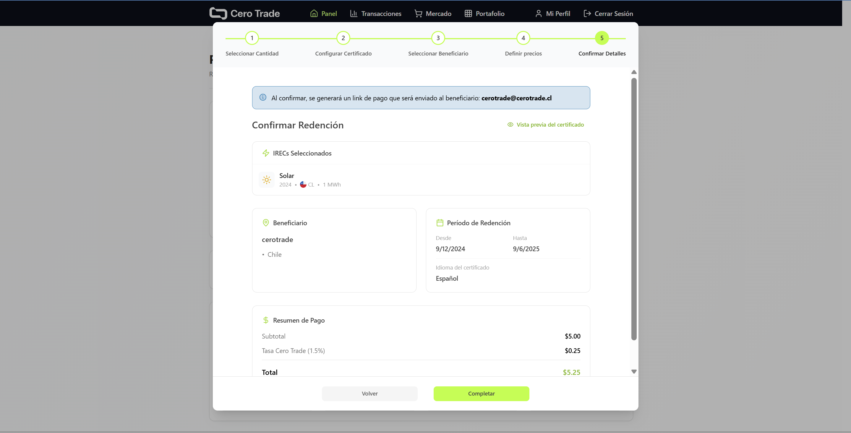 Enlaces de Pago - Flujo