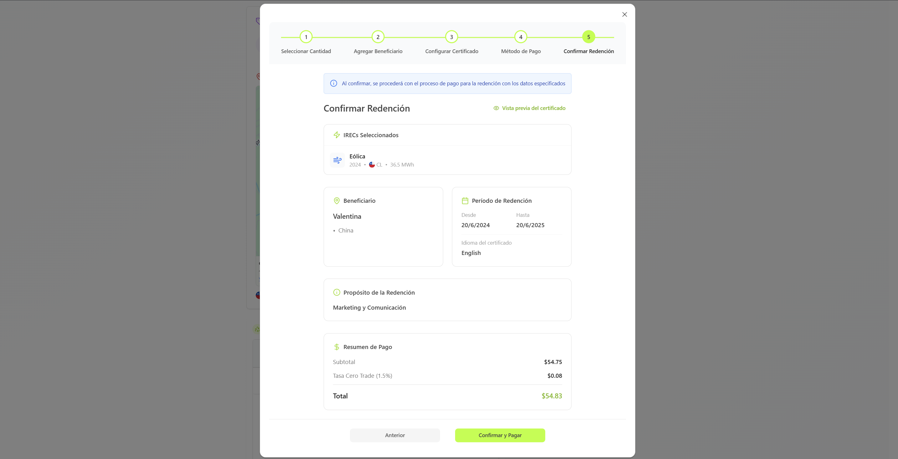 End User Redemption - Step 6